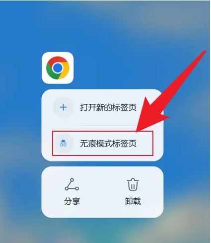 手机版谷歌浏览器怎么开启无痕模式3