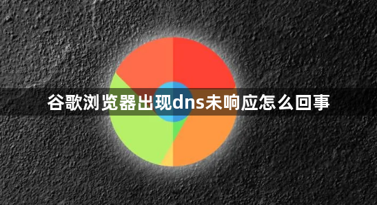 谷歌浏览器出现dns未响应怎么回事缩略图