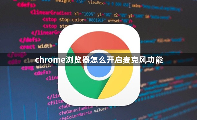 chrome浏览器怎么开启麦克风功能缩略图